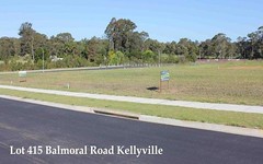 Lot 415, Balmoral Road, Kellyville NSW