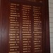 2017. Forrest Park Methodist Church Honour Roll at Uniting Church, Railway Parade, Maylands