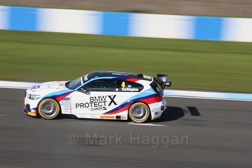 Colin Turkington in qualifying during the BTCC Weekend at Donington Park 2017: Saturday, 15th April