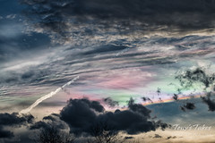 Insane iridescent clouds
