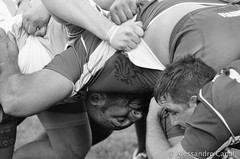 La mischia - Fiamme Oro rugby