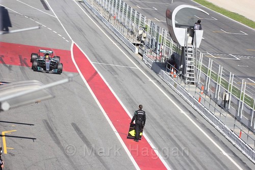 Lewis Hamilton at Formula One Winter Testing 2017