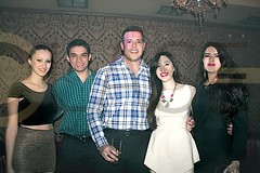 0050 Karla Barrera, Rafael Alvarez, Abraham Cantú, Ivette Garcia y Laura Cantú.