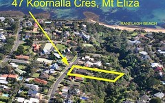 47 Koornalla Crescent, Mount Eliza VIC