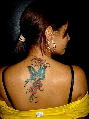 beautiful upperback butterfly tattoo design ideas for girls 863 - a photo  on Flickriver