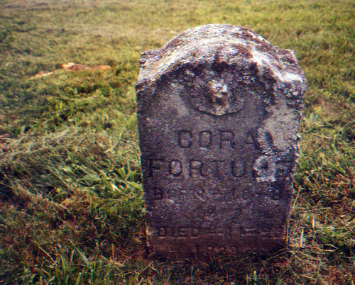 19291122 Cora Fortune headstone • <a style="font-size:0.8em;" href="http://www.flickr.com/photos/12047284@N07/14163883005/" target="_blank">View on Flickr</a>