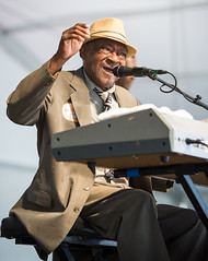 Henry Gray at the 2014 New Orleans Jazz and Heritage Festival