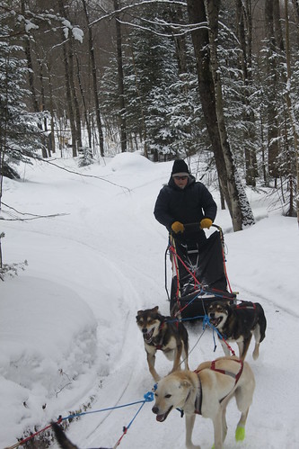 Dog Sledding & Ice Caves of Northern Michigan, March 2017