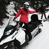 Snowmobiling in Whistler backcountry