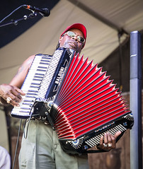 CJ Chenier at the 2014 New Orleans Jazz and Heritage Festival