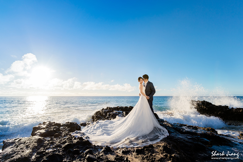 “夏威夷婚紗,婚攝鯊魚,自助婚紗,海外婚紗,婚紗推薦"