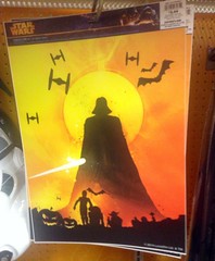 Star Wars Halloween 2014 Window Clings, KMart, 9/2014 by Mike Mozart of TheToyChannel and JeepersMedia on YouTube #Star #Wars #Halloween #2014