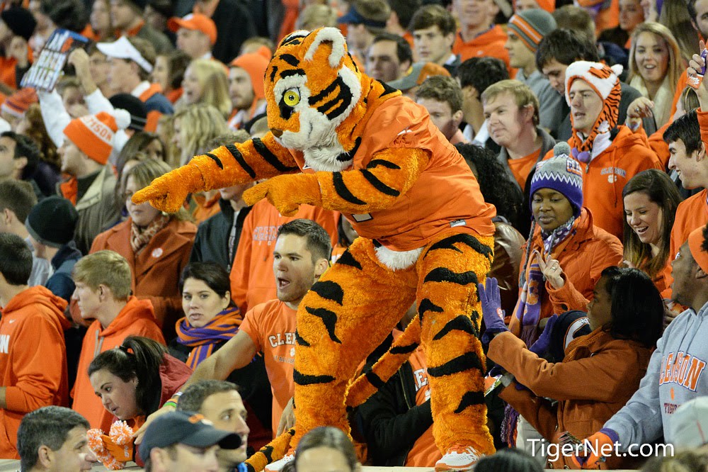 Clemson Football Photo of Georgia Tech and The Tiger