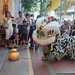 Lion dance at Hok San Association open house