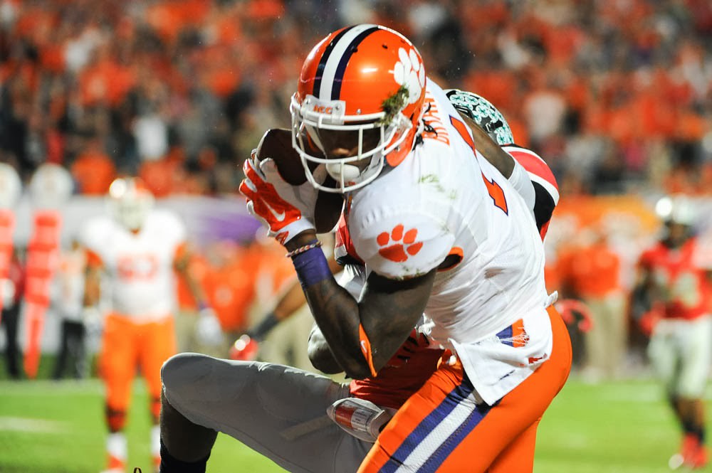 Clemson Football Photo of Bowl Game and Martavis Bryant and ohiostate