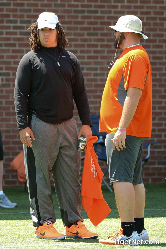 Clemson Football Photo of dabocamp and Matthew Burrell and Recruiting and Spencer Region