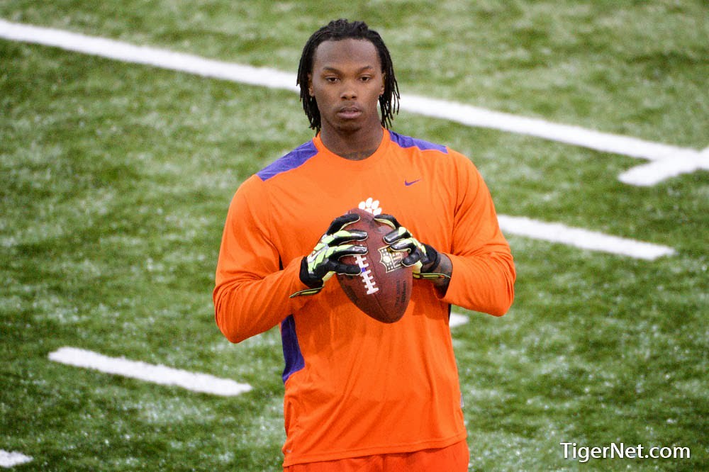 Clemson Football Photo of Martavis Bryant and practice and proday