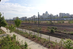 Train tracks @ Jardins Rosa-Luxemburg @ Paris