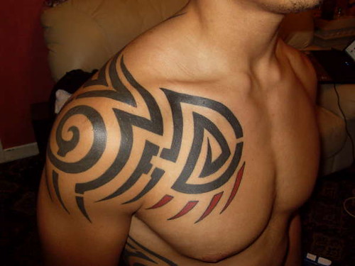 tribal chest tattoo designs,chest tribal tattoos,tribal tattoo designs - a  photo on Flickriver