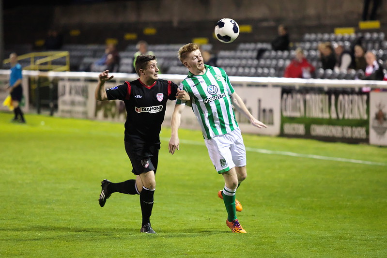 Bray Wanderers v Derry City # 19<br/>© <a href="https://flickr.com/people/95412871@N00" target="_blank" rel="nofollow">95412871@N00</a> (<a href="https://flickr.com/photo.gne?id=15402856961" target="_blank" rel="nofollow">Flickr</a>)