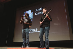 Justin Davis, Performing Artist and co-founder of SPOKEN, and Guitarist Dave Bedard