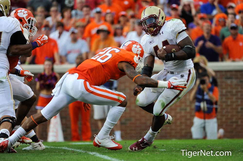 Clemson Football Photo of Boston College and Garry Peters