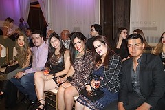 28 Michelle Castrejon, Neto Lozano, Arissmely Cantú, Vanessa Aguirre, Natalia Padia y Pepe Salezar.