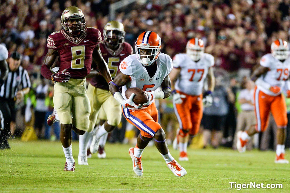 Clemson Football Photo of Florida State and Germone Hopper