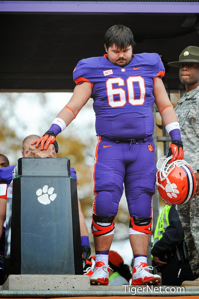 Clemson Football Photo of Cody Thurlow and thecitadel