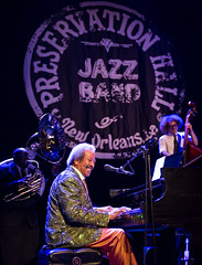 Allen Toussaint at the Preservation Hall Ball, Civic Theater, New Orleans, October 3, 2014