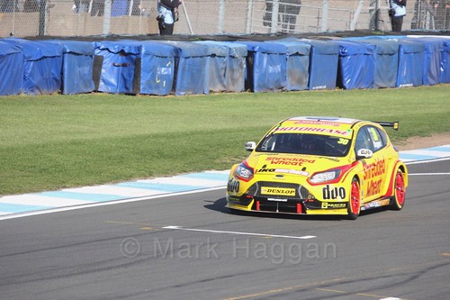 Martin Depper during qualifying during the BTCC Weekend at Donington Park 2017: Saturday, 15th April