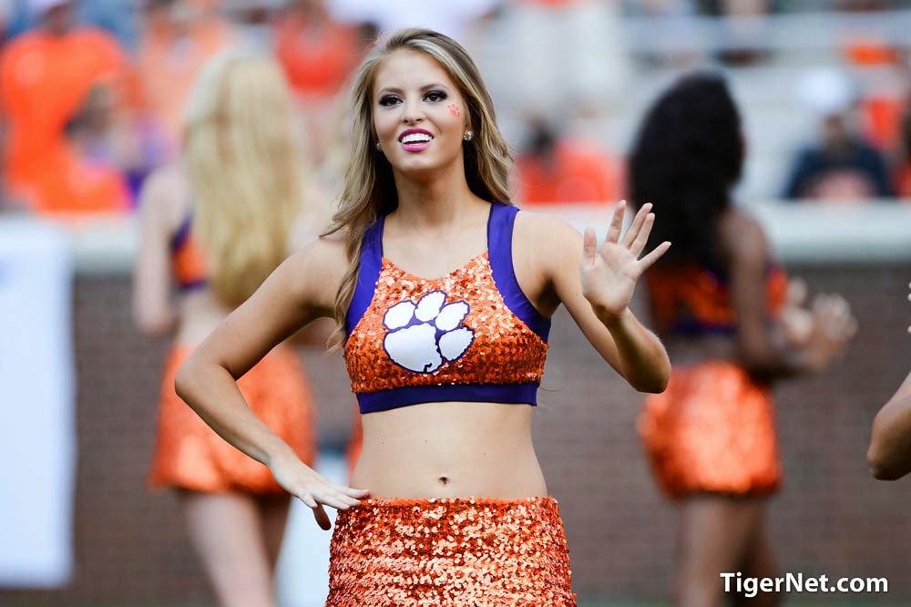 Clemson Football Photo of Rally Cats and SC State