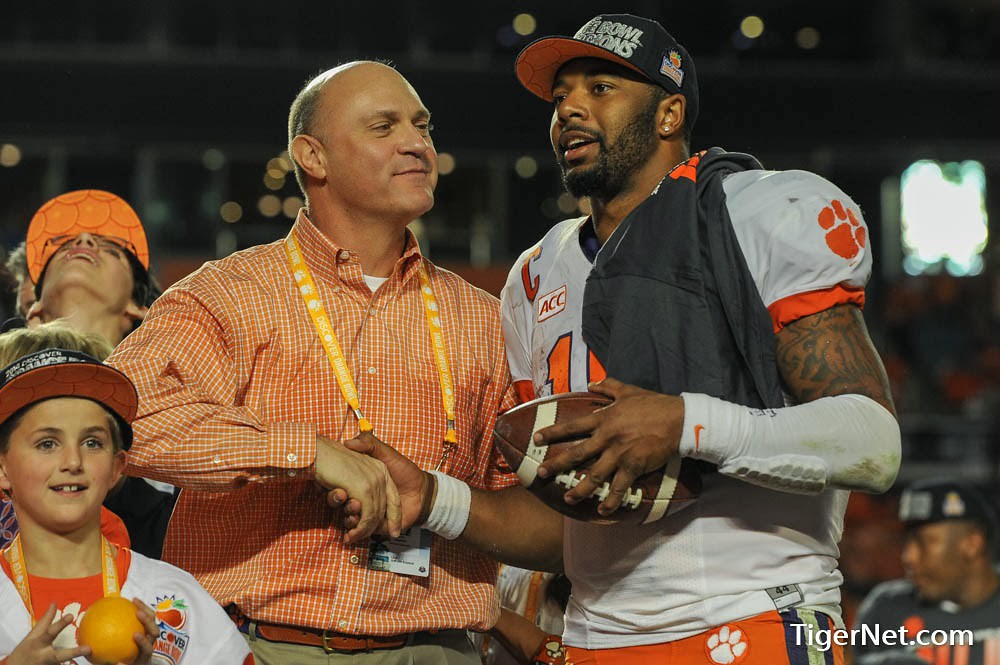 Clemson Football Photo of Bowl Game and jamesclements and ohiostate and Tajh Boyd
