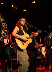 Ani DiFranco at the Preservation Hall Ball, Civic Theater, New Orleans, October 3, 2014