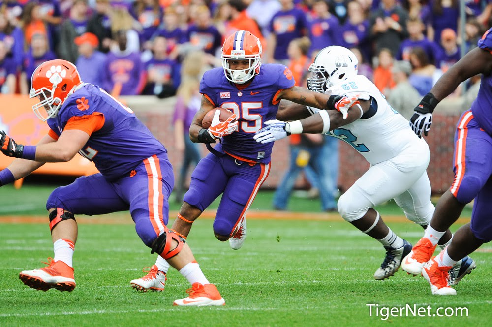 Clemson Football Photo of thecitadel and Roderick McDowell