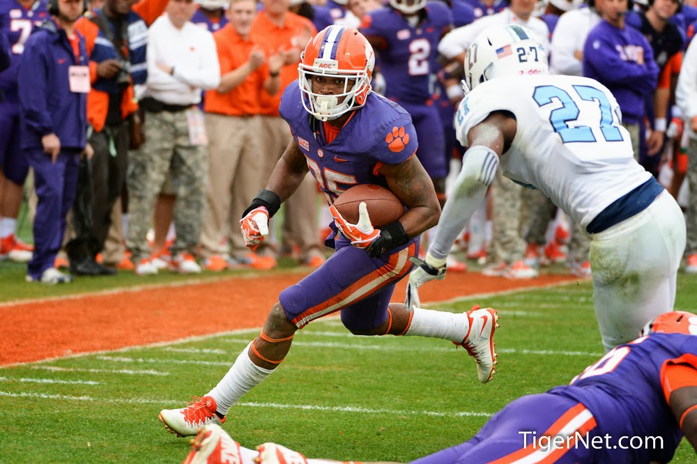 Clemson Football Photo of Roderick McDowell and thecitadel